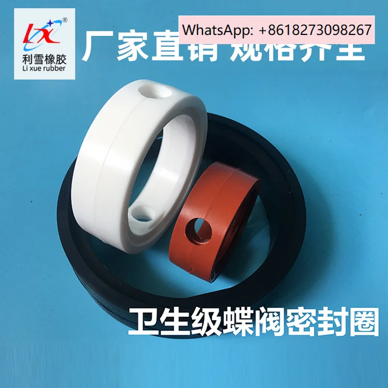 Food grade stainless steel butterfly valve sealing ring rubber ring LZ butterfly valve silicone butterfly valve ring(10PCS)
Food grade stainless steel butterfly valve sealing ring rubber ring LZ butterfly valve silicone butterfly valve ring(10PCS)