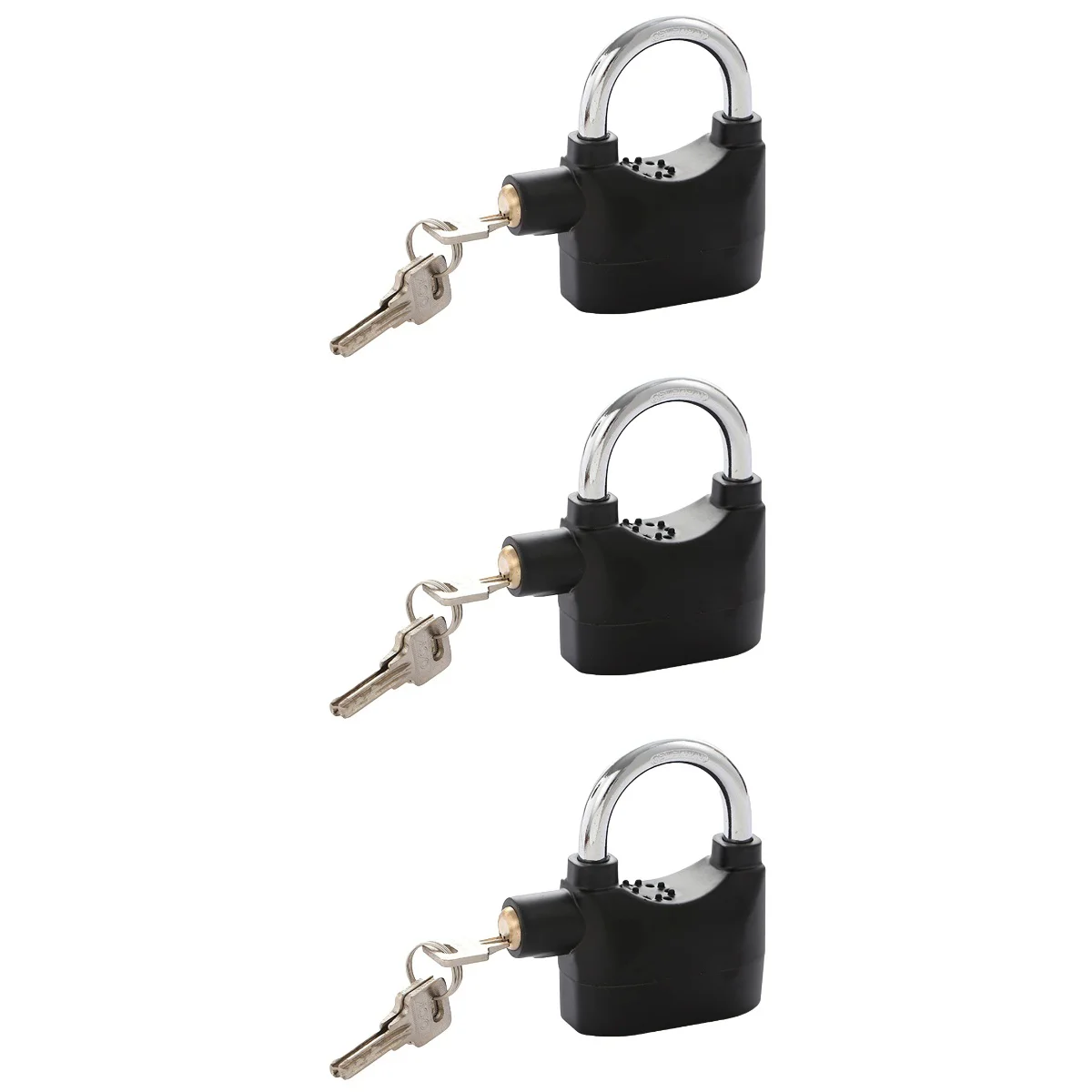 3 Count Alloy Padlock for Bike Anti-rust with Metal Motorcycle Copper Core
3 Count Alloy Padlock for Bike Anti-rust with Metal Motorcycle Copper Core