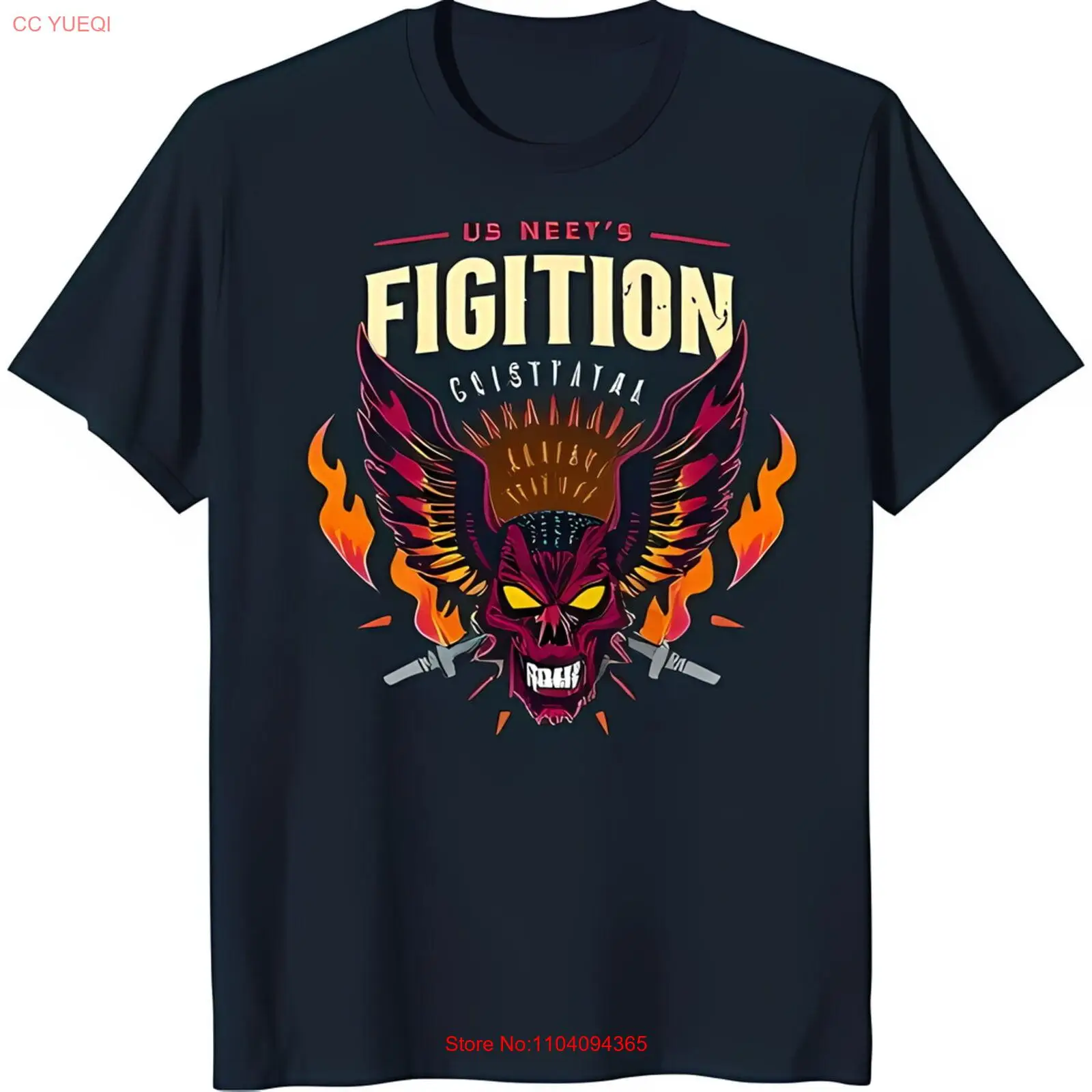 Смелая черная футболка с привлекательным рисунком груди Power Rebellion & Style
Смелая черная футболка с привлекательным рисунком груди Power Rebellion & Style