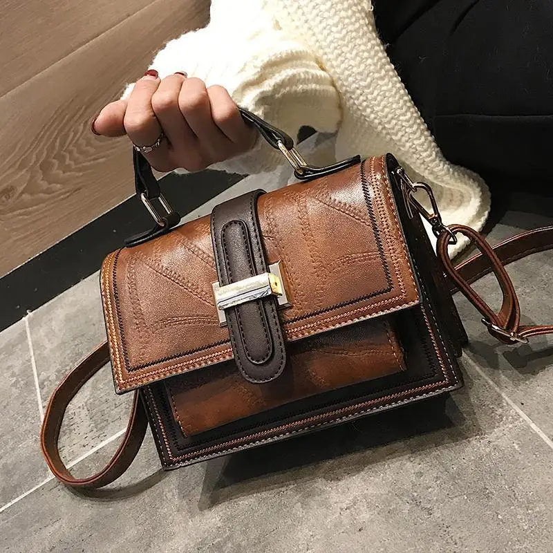Vintage Square Bag Fashion Crossbody Purse for Students Retro Shoulder Bag Versatile Top Handle Tote Minimalist Day Night Bag
Vintage Square Bag Fashion Crossbody Purse for Students Retro Shoulder Bag Versatile Top Handle Tote Minimalist Day Night Bag