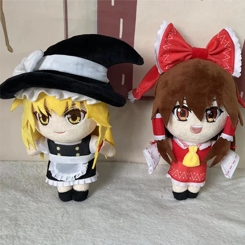 Аниме TouHou Smoke, плюшевая игрушка Hakurei Reimu Kirisame Marisa Kirisame, плюшевые куклы для косплея, мягкая фигурка Лолиты, рождественские подарки
Аниме TouHou Smoke, плюшевая игрушка Hakurei Reimu Kirisame Marisa Kirisame, плюшевые куклы для косплея, мягкая фигурка Лолиты, рождественские подарки