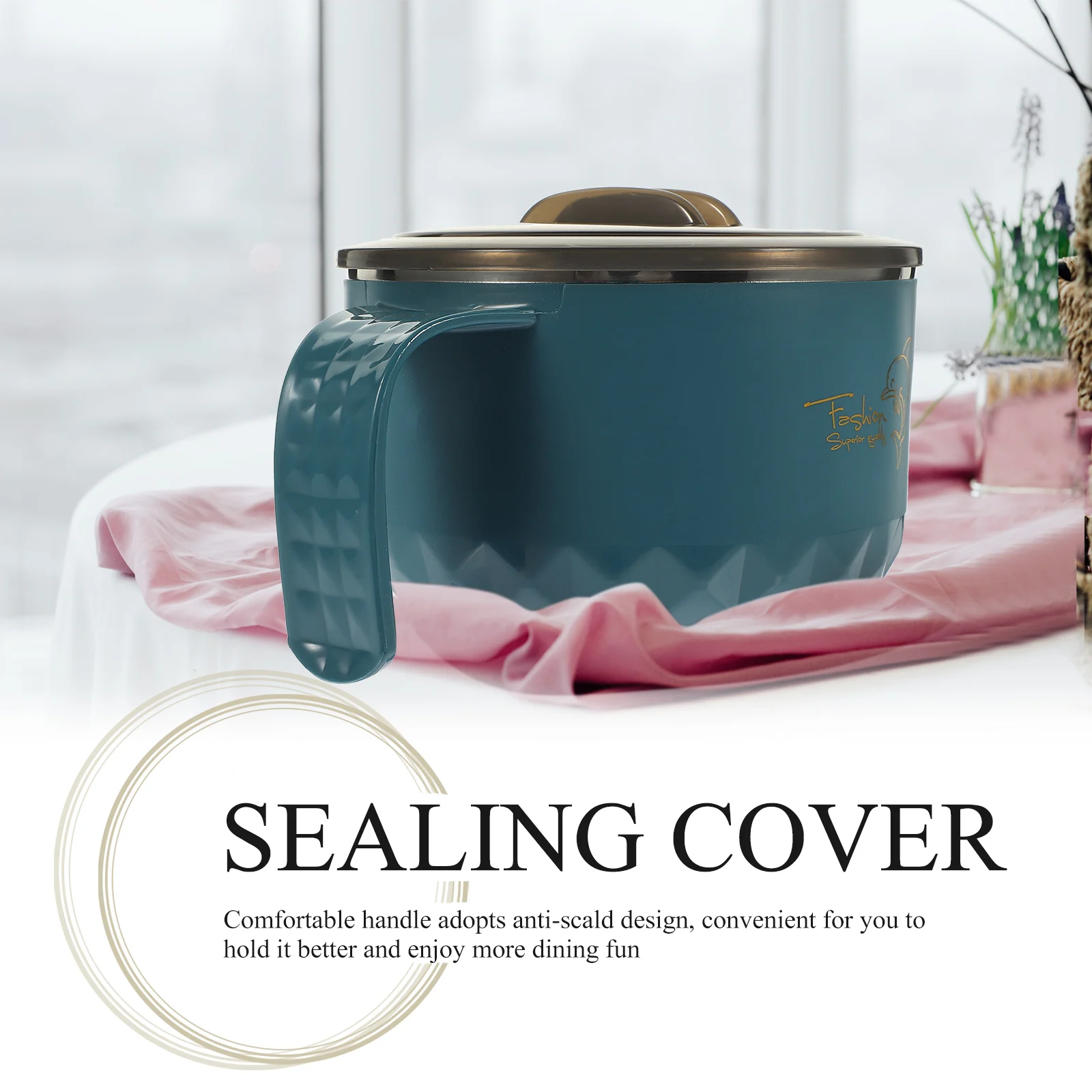 Stainless Steel Noodle Insulated Soup Container Leak-Proof Lid Anti-Scald Handle Portable Rice Bowl Reusable Bento Box
Stainless Steel Noodle Insulated Soup Container Leak-Proof Lid Anti-Scald Handle Portable Rice Bowl Reusable Bento Box