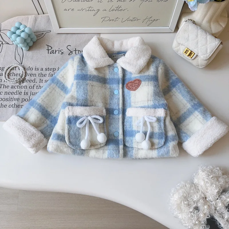 2025New Winter Coat Stylish Fashion Girl Plaid Long Sleeve Warm Cotton Jacket Long Sleeve Coat
2025New Winter Coat Stylish Fashion Girl Plaid Long Sleeve Warm Cotton Jacket Long Sleeve Coat