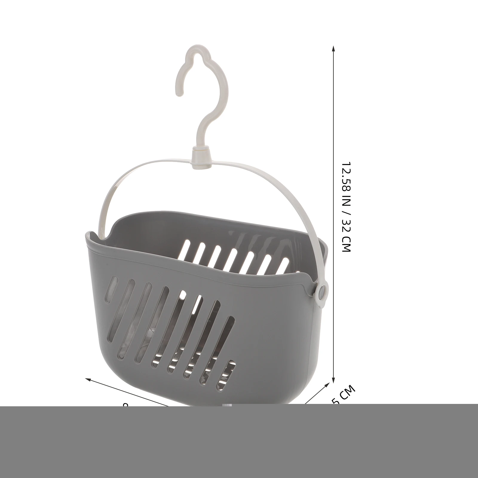 Hanging Bathroom Basket Shower Organizer Storage Grey Plastic Bath Wall Mounted Space Saver Durability Household Storage
Hanging Bathroom Basket Shower Organizer Storage Grey Plastic Bath Wall Mounted Space Saver Durability Household Storage