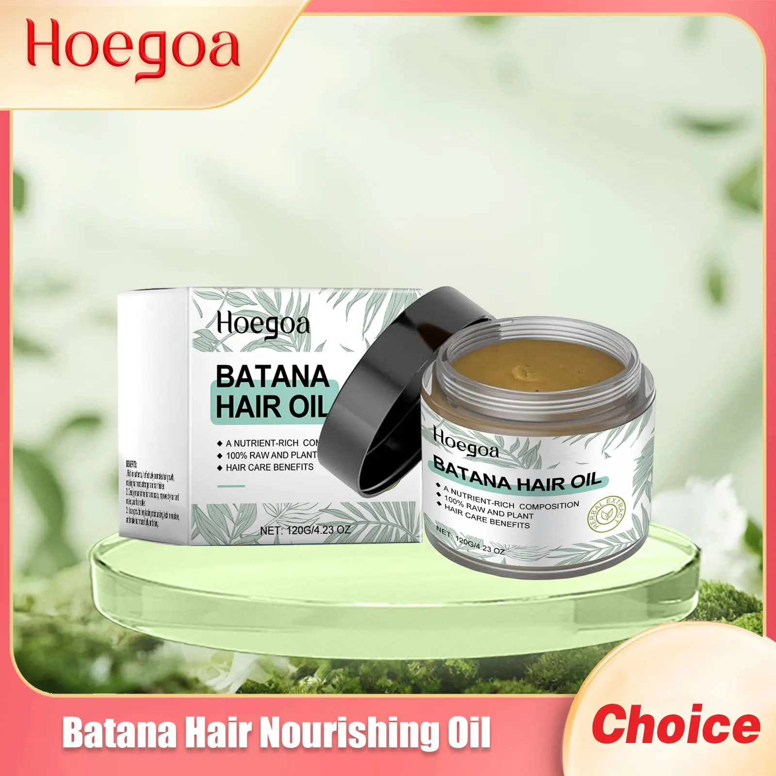 Hoegoa Batana Hair Nourishing Oil Improve Healthier Roots Increase Thicken Scalp Massage Pure Plant Curly Hair Care Conditioner
Hoegoa Batana Hair Nourishing Oil Improve Healthier Roots Increase Thicken Scalp Massage Pure Plant Curly Hair Care Conditioner