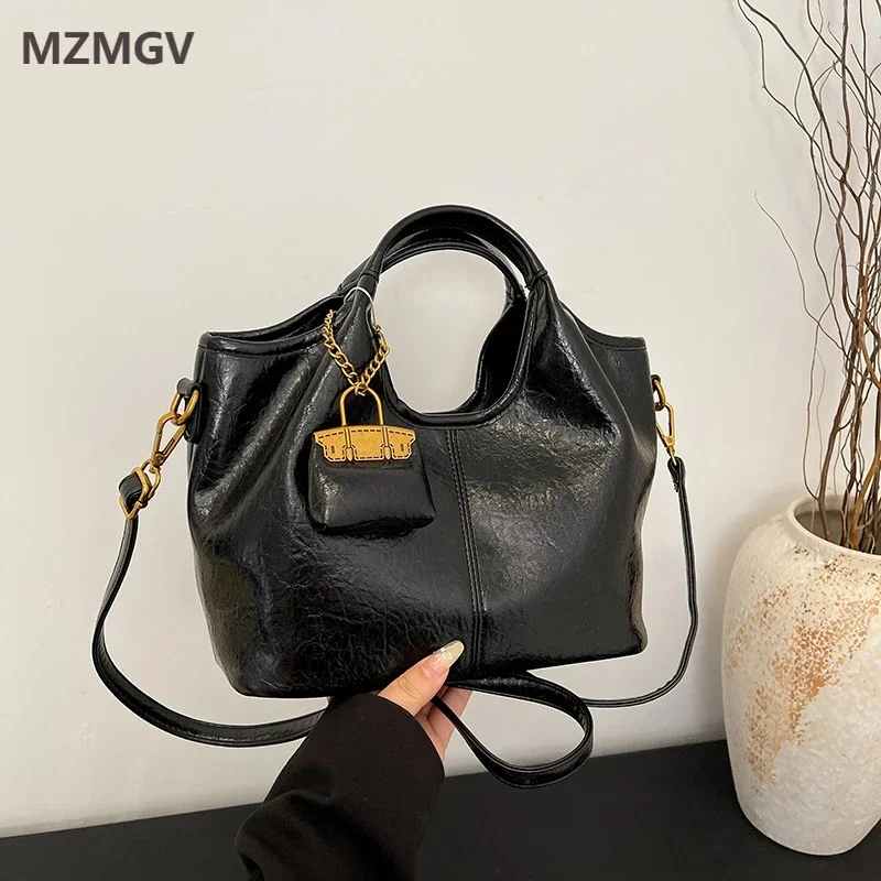 Meet You 2 Piece/set Vintage Style Soft Leather Tote Bag Women's Large Capacity Work Commute Handbag Spacious Crossbody Bag
Meet You 2 Piece/set Vintage Style Soft Leather Tote Bag Women's Large Capacity Work Commute Handbag Spacious Crossbody Bag