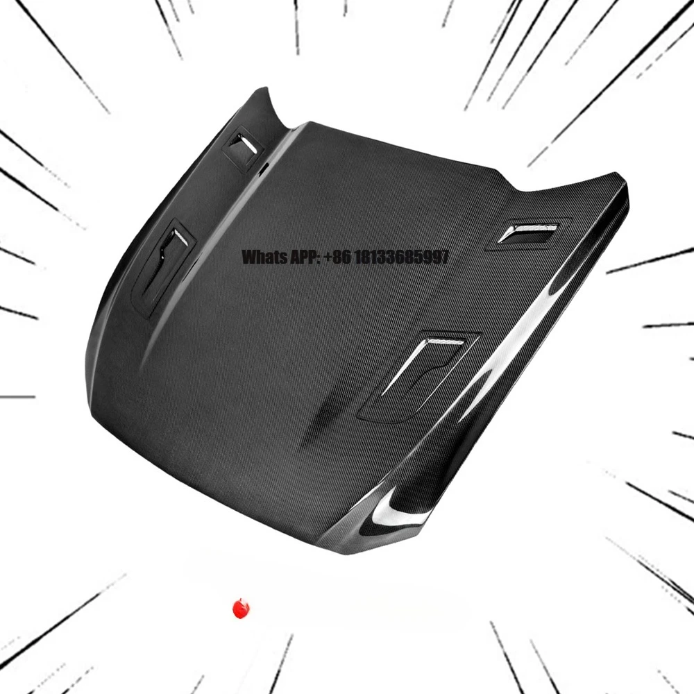 Mustang GTH Style Carbon Fiber Hood for Ford Mustang Gen6 S550.1 2015-2017
Mustang GTH Style Carbon Fiber Hood for Ford Mustang Gen6 S550.1 2015-2017