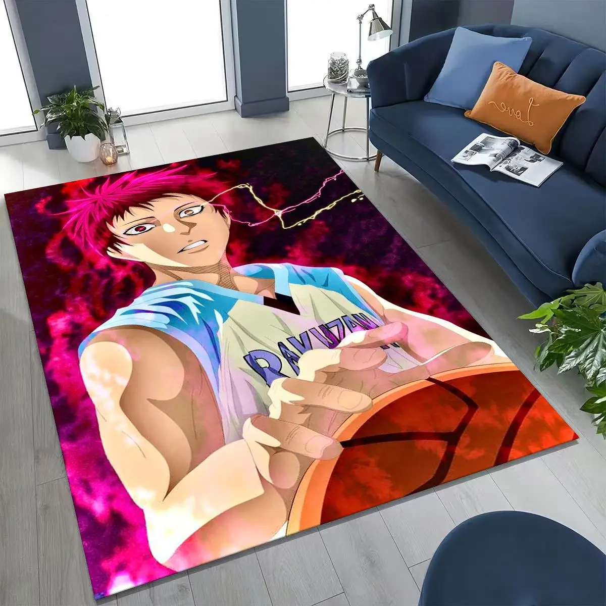 Anime Kuroko's Basketball Cartoon Art Carpet Rug for Bedroom Living Room Sofa Home Doormat Decor,Large Kid Non-slip Floor Mat
Anime Kuroko's Basketball Cartoon Art Carpet Rug for Bedroom Living Room Sofa Home Doormat Decor,Large Kid Non-slip Floor Mat