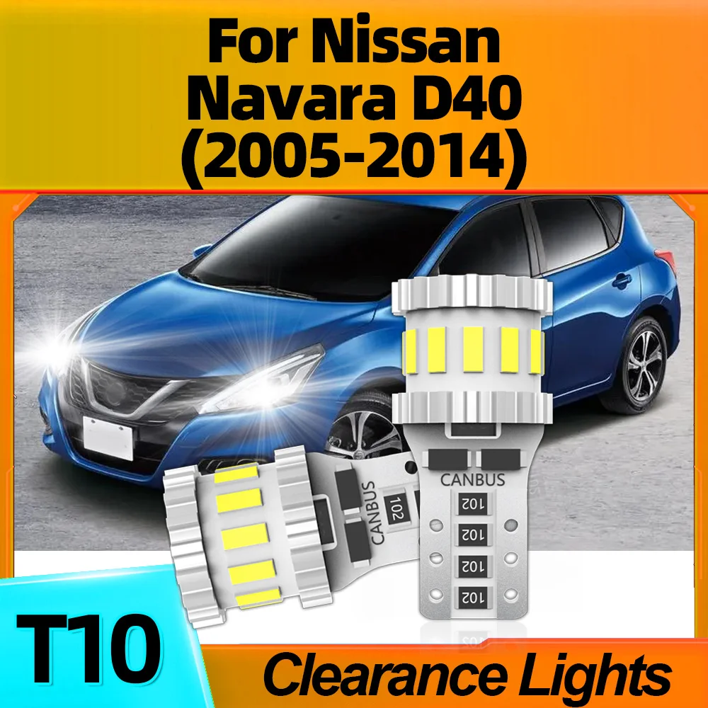 2Pcs LED Car Bulb Quick Start Clearance Light W5W T10 For Nissan Navara D40 2005 2006 2007 2008 2009 2010 2011 2012 2013 2014
2Pcs LED Car Bulb Quick Start Clearance Light W5W T10 For Nissan Navara D40 2005 2006 2007 2008 2009 2010 2011 2012 2013 2014