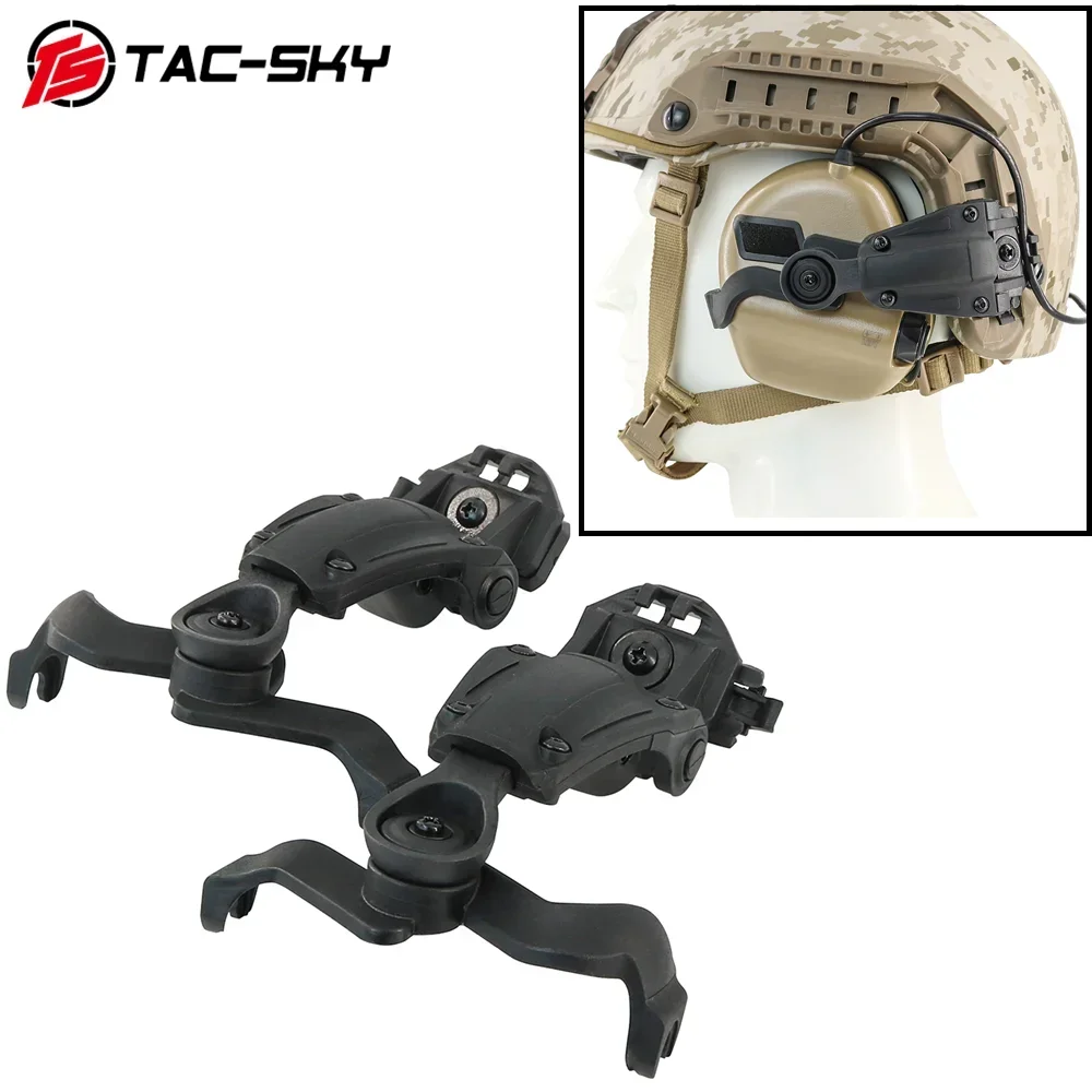 TS TAC-SKY Tactical Helmet Accessories ARC Rail Adapter Compatible with EARMOR M31-MOD3 / M31H-MOD3 Civilian Headset
TS TAC-SKY Tactical Helmet Accessories ARC Rail Adapter Compatible with EARMOR M31-MOD3 / M31H-MOD3 Civilian Headset