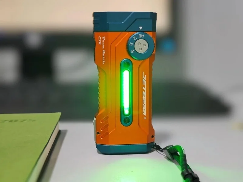 Rechargeable Tactical EDC Flashlight JETBEAM 3300LM Multifunctional Bicycle Light UV Black Light with Power Bank for Camping
Rechargeable Tactical EDC Flashlight JETBEAM 3300LM Multifunctional Bicycle Light UV Black Light with Power Bank for Camping