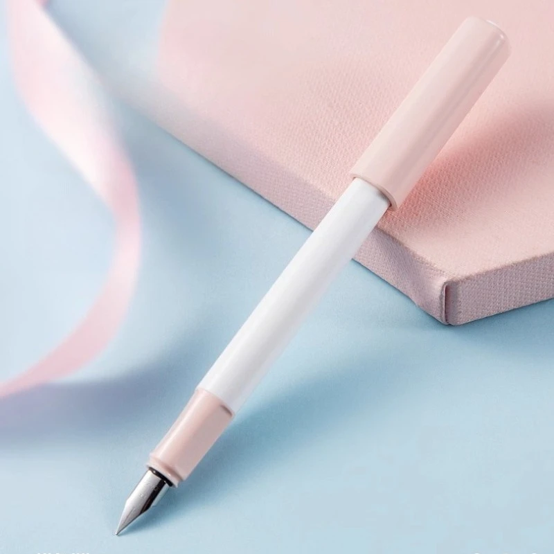 OASO Macaron Color Series Student Fountain Pen Writing Practice Ink Bag Replaceable 0.38EF Nib School Supplies Stationery Pens
OASO Macaron Color Series Student Fountain Pen Writing Practice Ink Bag Replaceable 0.38EF Nib School Supplies Stationery Pens