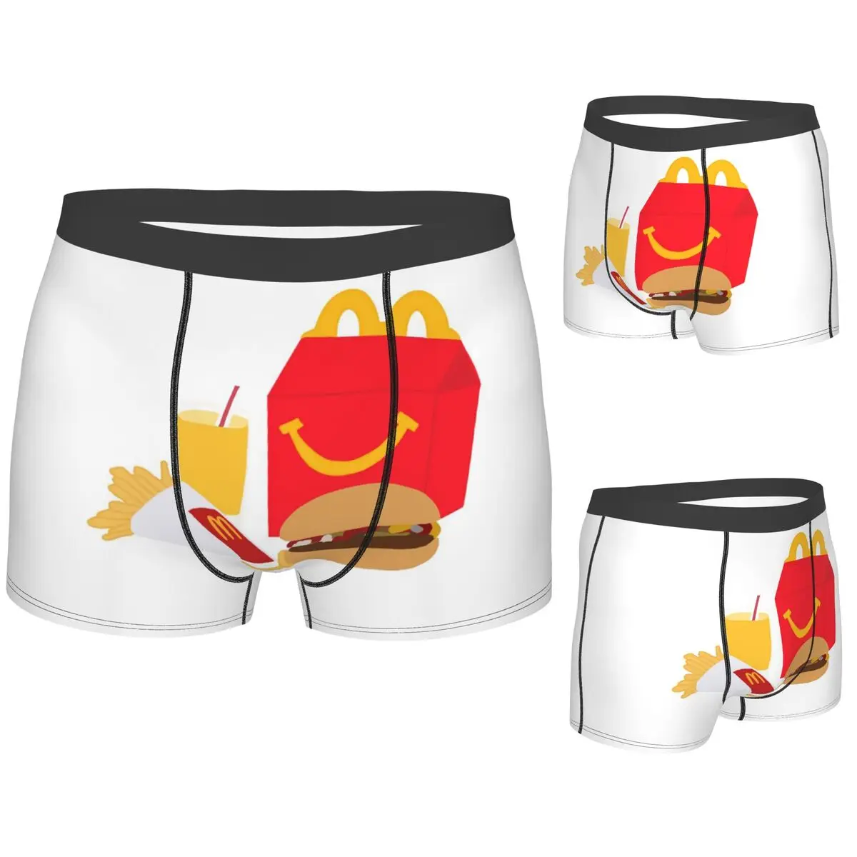Трусы-боксеры, шорты McDonald's Happy Meal, мужские мягкие трусы для Homme, мужские подарки бойфренду
Трусы-боксеры, шорты McDonald's Happy Meal, мужские мягкие трусы для Homme, мужские подарки бойфренду