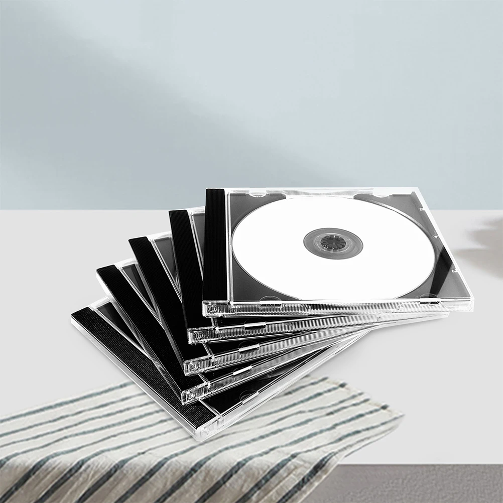 8 Pcs Stackable Clear CD Organizer Organizers Storage Cases Cover Plastic Disc Holder Boxes Cd/dvd Detachable
8 Pcs Stackable Clear CD Organizer Organizers Storage Cases Cover Plastic Disc Holder Boxes Cd/dvd Detachable
