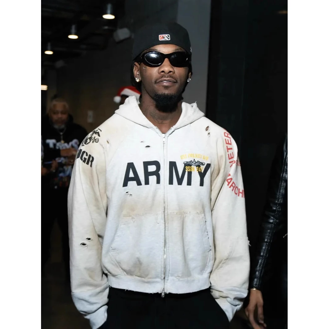 Firmranch Korean Fashion Make Old Dirty Hooded Jackets For Men Women Loose Worn Out Zip Up Hoodies Streetwear Cotton Sweatshirt
Firmranch Korean Fashion Make Old Dirty Hooded Jackets For Men Women Loose Worn Out Zip Up Hoodies Streetwear Cotton Sweatshirt