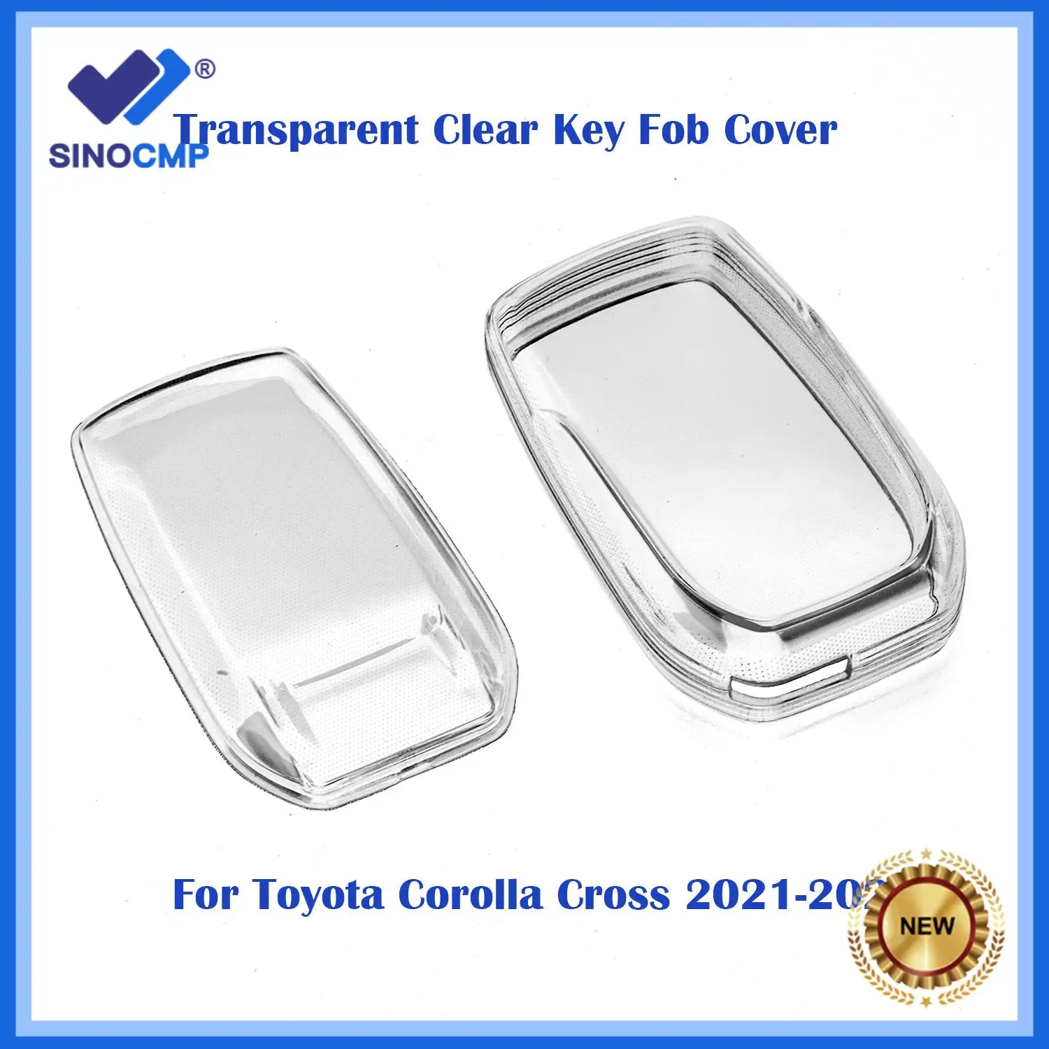 1pc Transparent Clear Smart Car Key Fob Cover Case Holder Accessories For Toyota Corolla Cross 2021-2023 New Parts
1pc Transparent Clear Smart Car Key Fob Cover Case Holder Accessories For Toyota Corolla Cross 2021-2023 New Parts