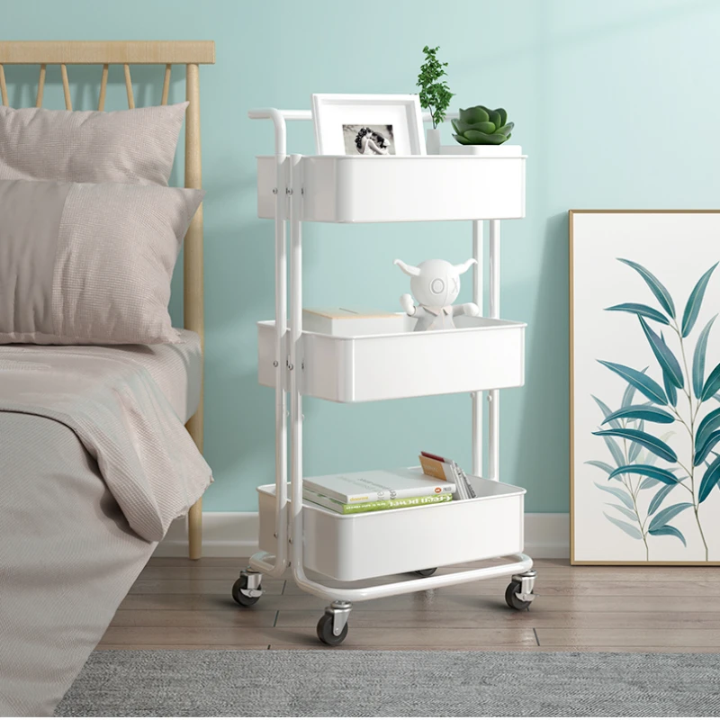 Kitchen household trolley racks baby and newborn supplies floor mobile snacks storage rack
Kitchen household trolley racks baby and newborn supplies floor mobile snacks storage rack