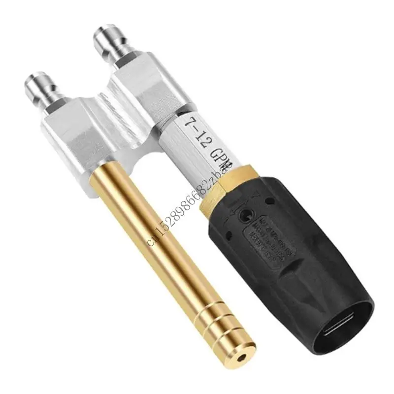 H7EA 2In1 Brass Twist Nozzle For Pressure Washer 7-12 GPM Flows Adjustable Angles Wash Nozzle For Long Ranges Cleaning
H7EA 2In1 Brass Twist Nozzle For Pressure Washer 7-12 GPM Flows Adjustable Angles Wash Nozzle For Long Ranges Cleaning