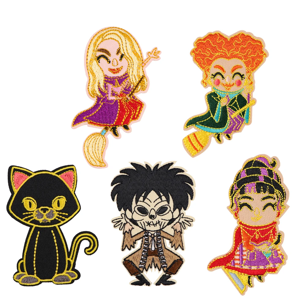Magic Witch Cartoon Embroidered Patches for Clothing Patches on Clothes Stickers Iron on Patches Stripes DIY Appliques
Magic Witch Cartoon Embroidered Patches for Clothing Patches on Clothes Stickers Iron on Patches Stripes DIY Appliques