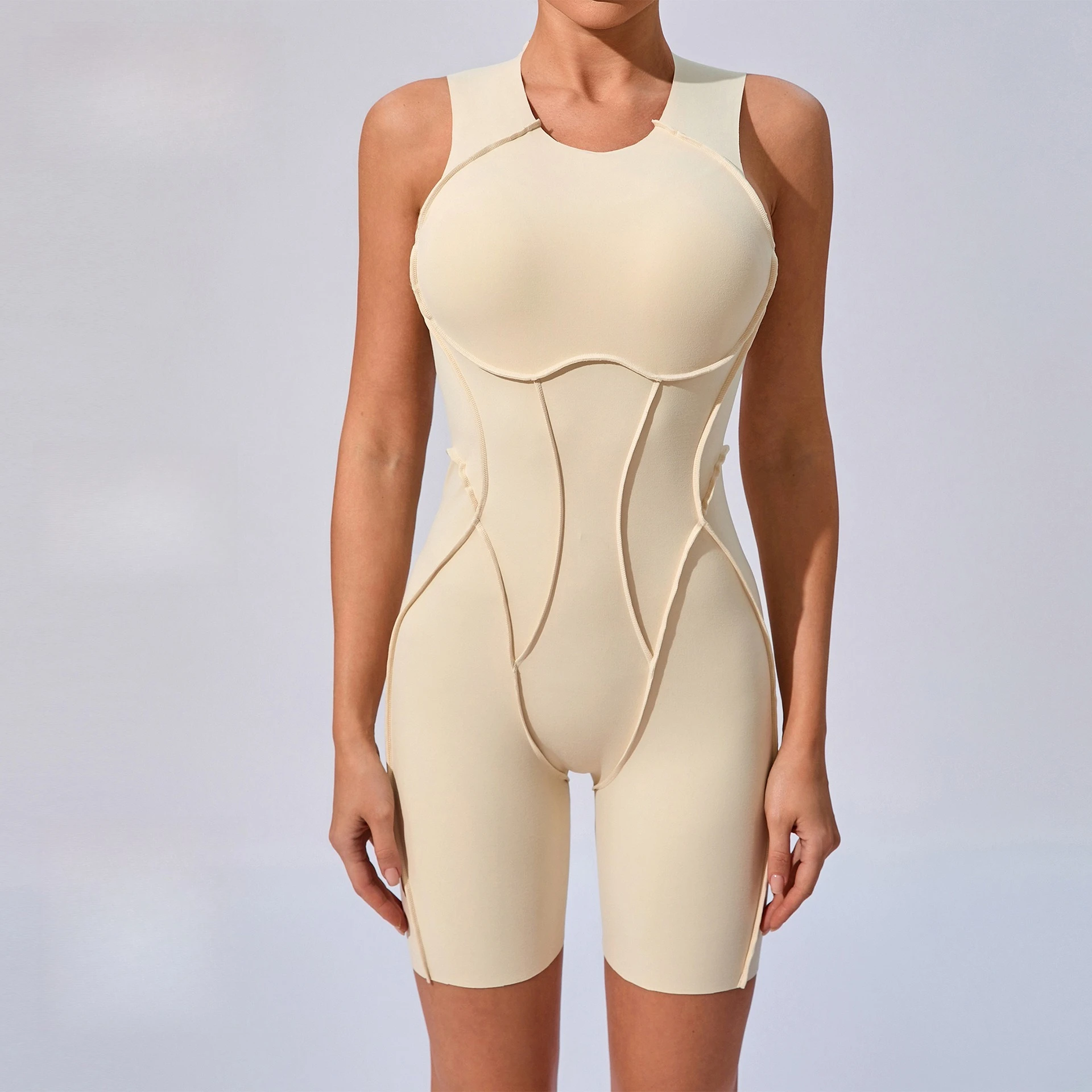 Seamless Yoga Jumpsuits Sports Fitness Splicing Hip-lifting One-Piece Tight Hollow-out Beauty Back Gym Workout Clothes for Women
Seamless Yoga Jumpsuits Sports Fitness Splicing Hip-lifting One-Piece Tight Hollow-out Beauty Back Gym Workout Clothes for Women