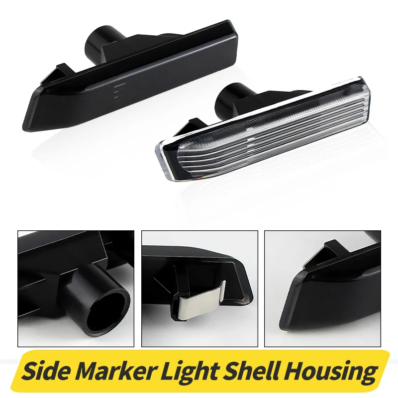 2PCS For BMW X5 E53 2000-2005 Car Turn Signal Side Fender Marker Light Cover Shell Housing Left&Right E36 1997 Car Accessories
2PCS For BMW X5 E53 2000-2005 Car Turn Signal Side Fender Marker Light Cover Shell Housing Left&Right E36 1997 Car Accessories