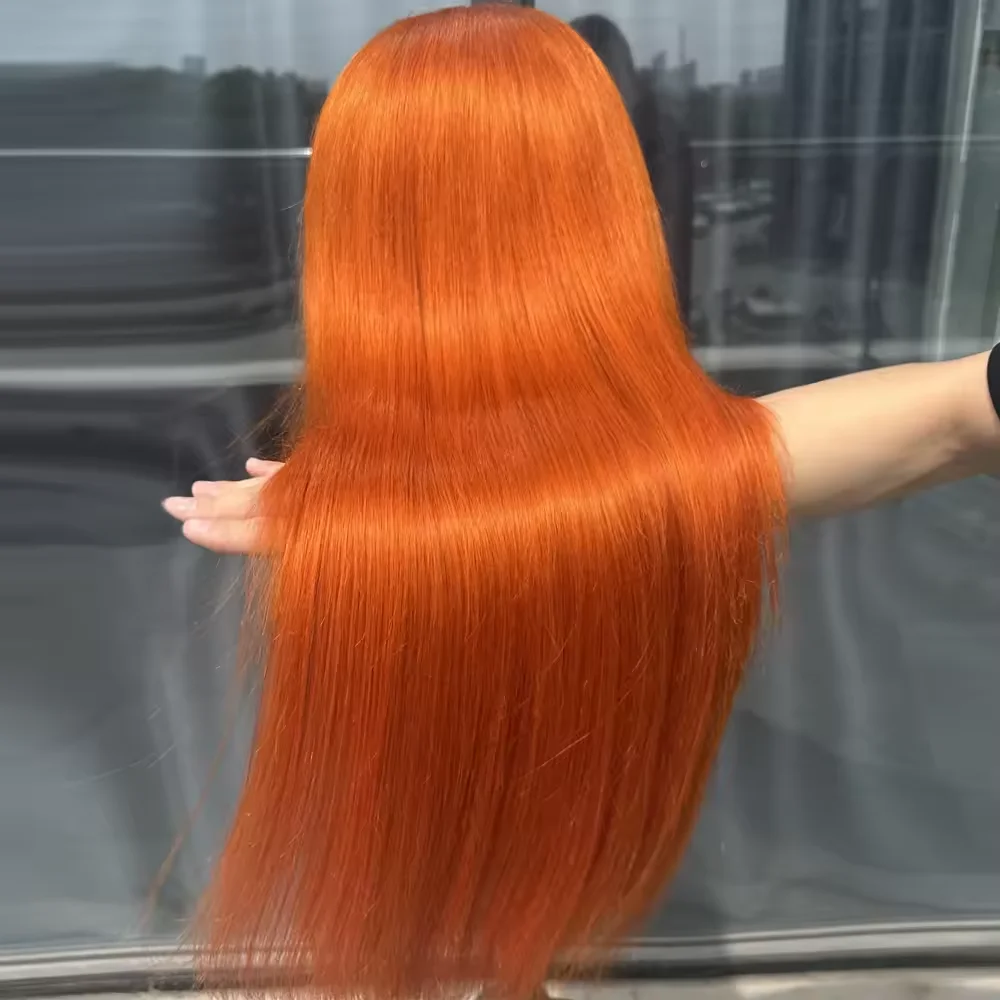 Luckathy High Quality Ginger Orange 13x6 HD Lace Front Wig Straight Wigs For Women 350 Colored 13x4 Lace Front Blonde Human Hair
Luckathy High Quality Ginger Orange 13x6 HD Lace Front Wig Straight Wigs For Women 350 Colored 13x4 Lace Front Blonde Human Hair