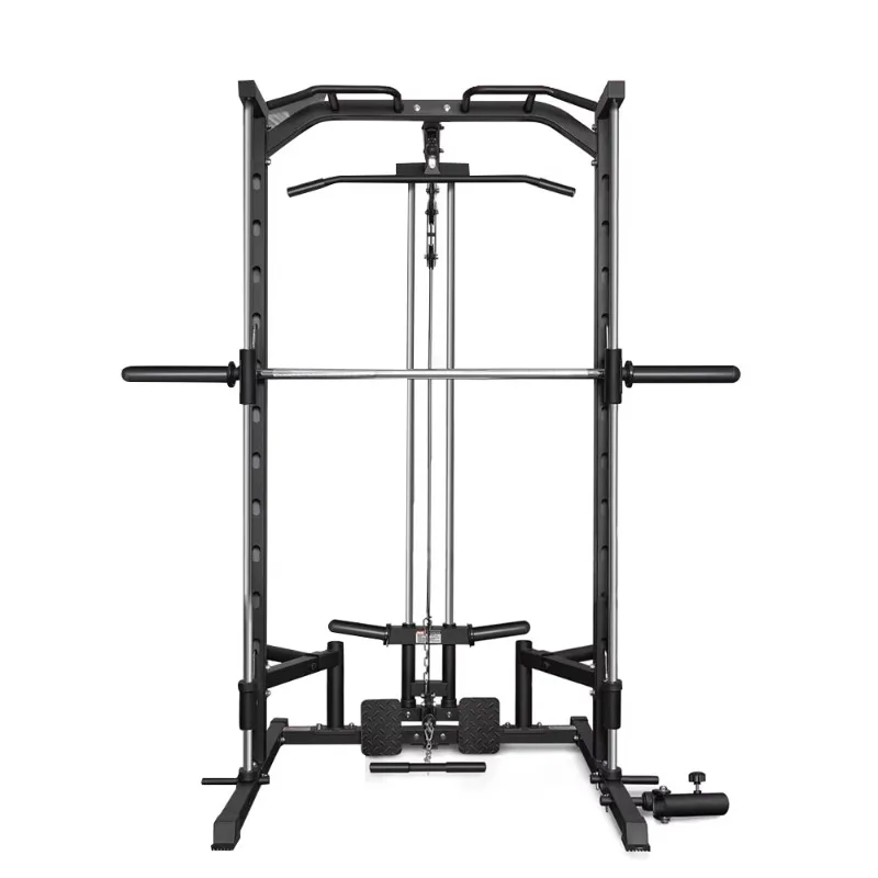 Portable Multi-Grip Pull-Up Bar Integrated Solid Power Rack Smith Machine Multi-Function Station
Portable Multi-Grip Pull-Up Bar Integrated Solid Power Rack Smith Machine Multi-Function Station