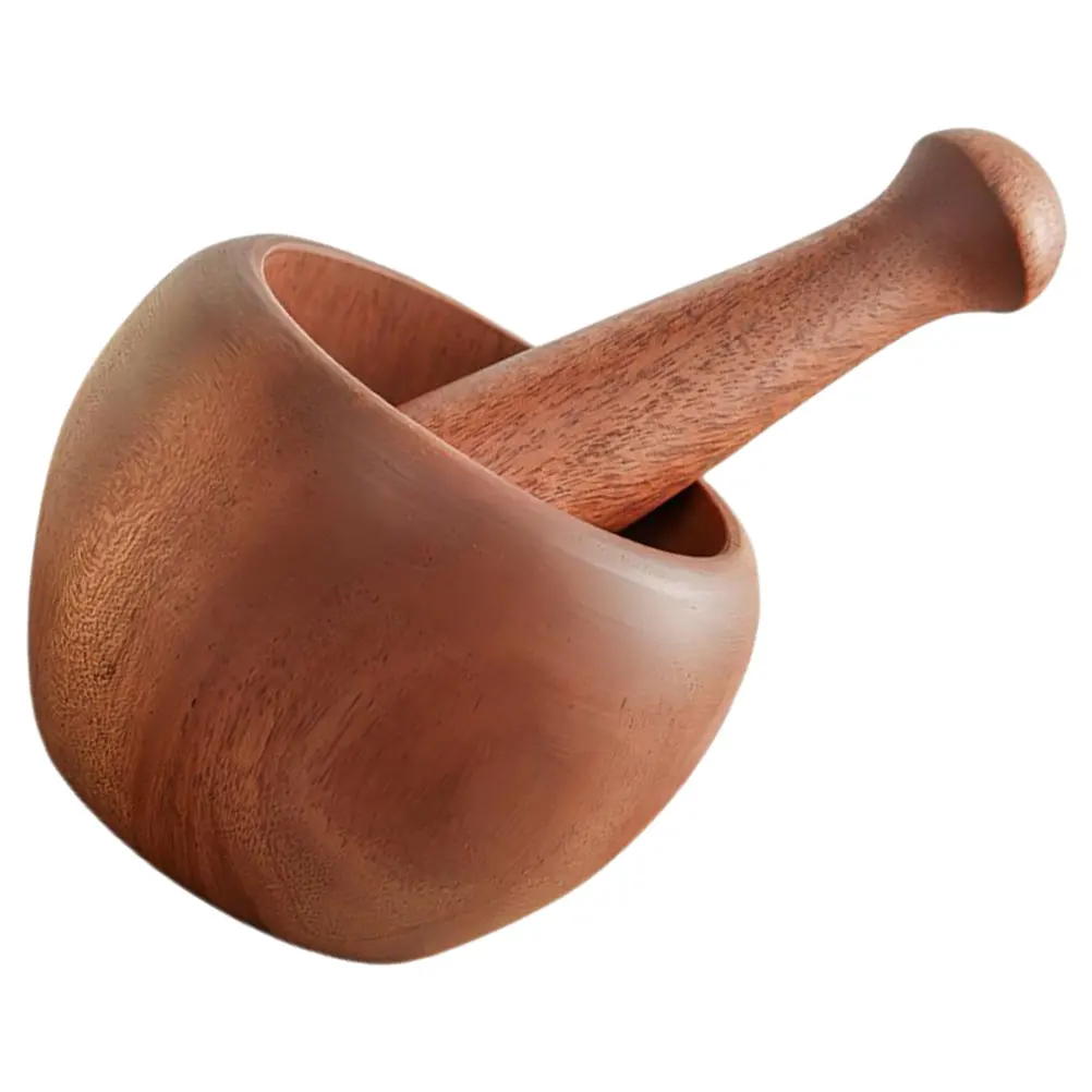 Wooden Garlic Crusher Mortar Pestle Set Natural Wood Kitchen Gadgets Ginger Grinder Manual Use Housewarming
Wooden Garlic Crusher Mortar Pestle Set Natural Wood Kitchen Gadgets Ginger Grinder Manual Use Housewarming