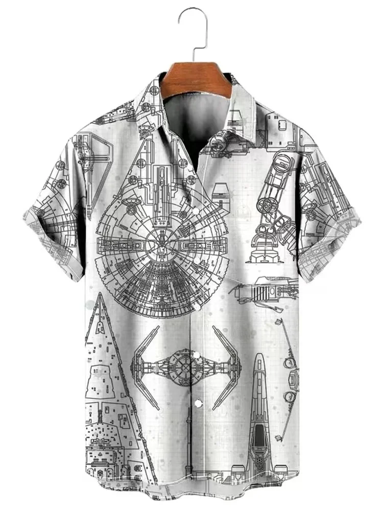 2024 premium top Hawaiian shirt men's social short sleeved shirt men's fashionable casual shirt 3D printed pattern clothing
2024 premium top Hawaiian shirt men's social short sleeved shirt men's fashionable casual shirt 3D printed pattern clothing
