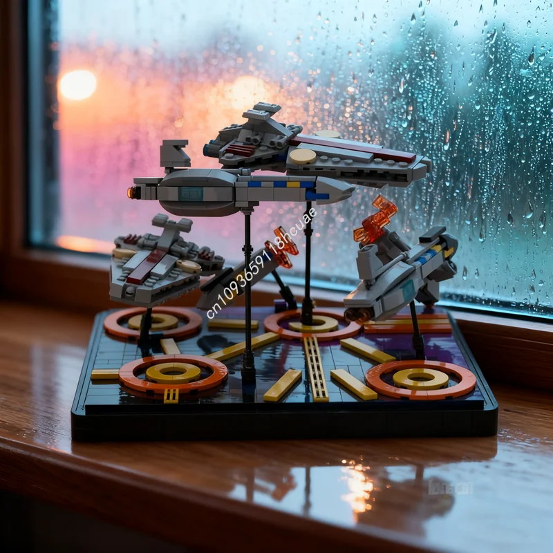 961 шт. MOC Battle Coruscant Micro Venator Star Модель Строительство Рождественский подарок блоки игрушка Строительство Сборка DIY идея Дети
961 шт. MOC Battle Coruscant Micro Venator Star Модель Строительство Рождественский подарок блоки игрушка Строительство Сборка DIY идея Дети