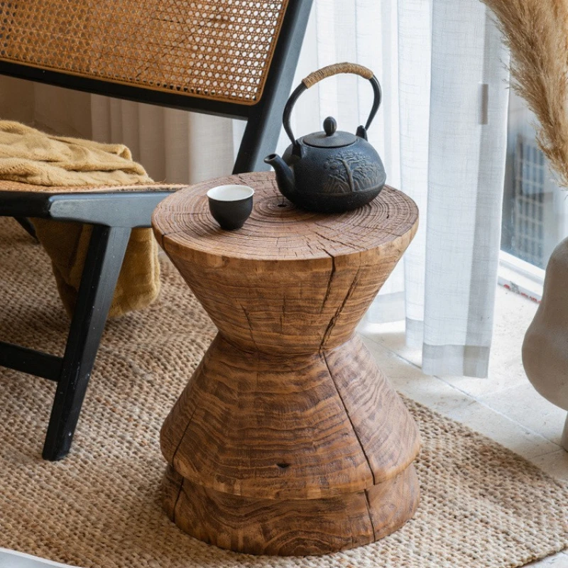 Medieval solid wood pier, retro edge few logs, flower stand, wabi-sabi wind coffee table ornament root, homestay low stool
Medieval solid wood pier, retro edge few logs, flower stand, wabi-sabi wind coffee table ornament root, homestay low stool