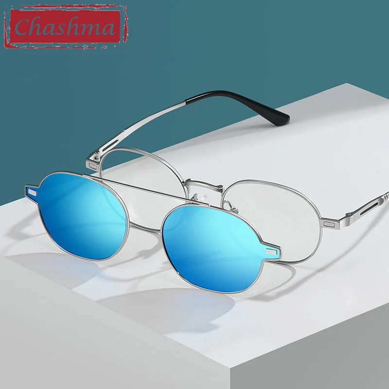 Women Glasses Men Octagon Optical Frame Magnetic Polarized Sunglasses for Prescription Crystal Super Quality Progressive Lenses
Women Glasses Men Octagon Optical Frame Magnetic Polarized Sunglasses for Prescription Crystal Super Quality Progressive Lenses