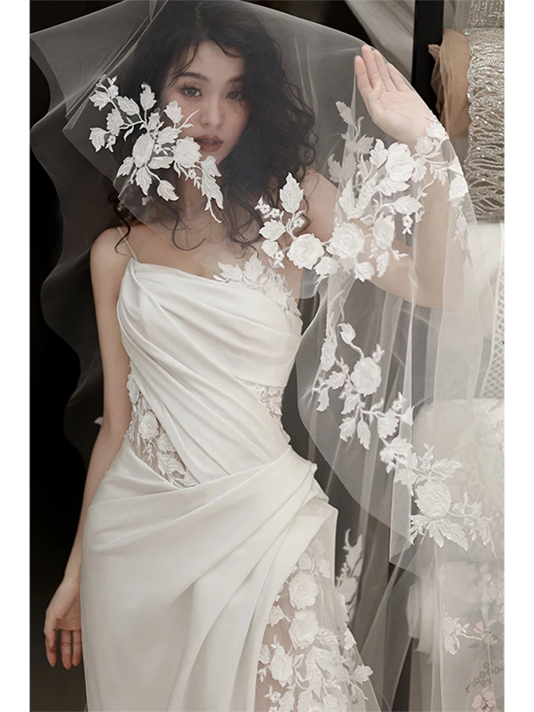 Ele Satin Wedding Dr Floral Embroidery Slim Fit Fi Tail Gown for Bridal Reception Guest Hello Beautiful Soft Polyester
Ele Satin Wedding Dr Floral Embroidery Slim Fit Fi Tail Gown for Bridal Reception Guest Hello Beautiful Soft Polyester