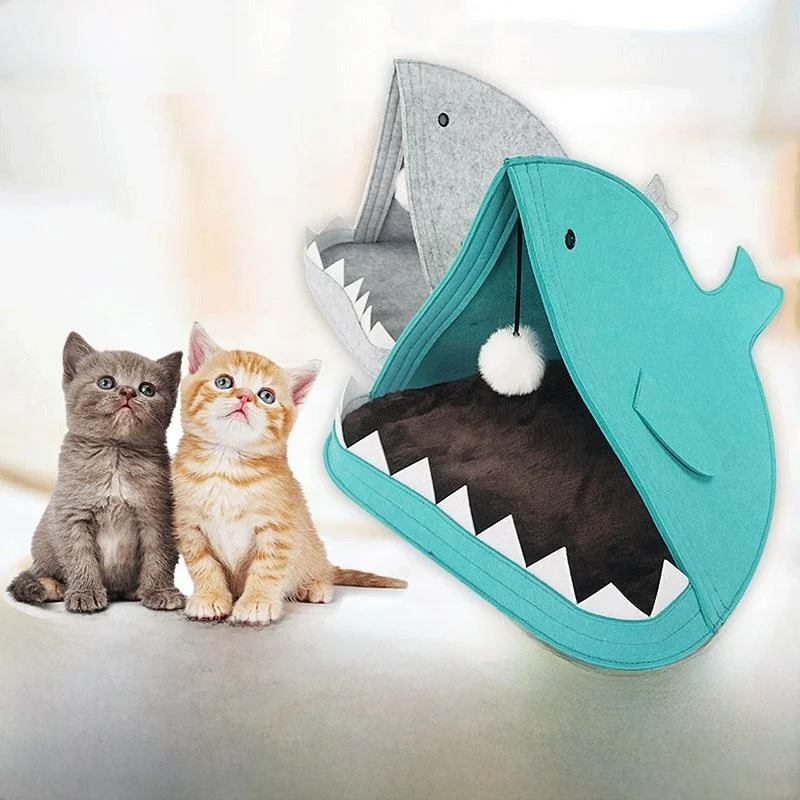 2023 Creative Shark Shape Pet Bed Multifunctional Detachable Washable Felt Dog Nest Home Comfortable Warm Winter Use
2023 Creative Shark Shape Pet Bed Multifunctional Detachable Washable Felt Dog Nest Home Comfortable Warm Winter Use