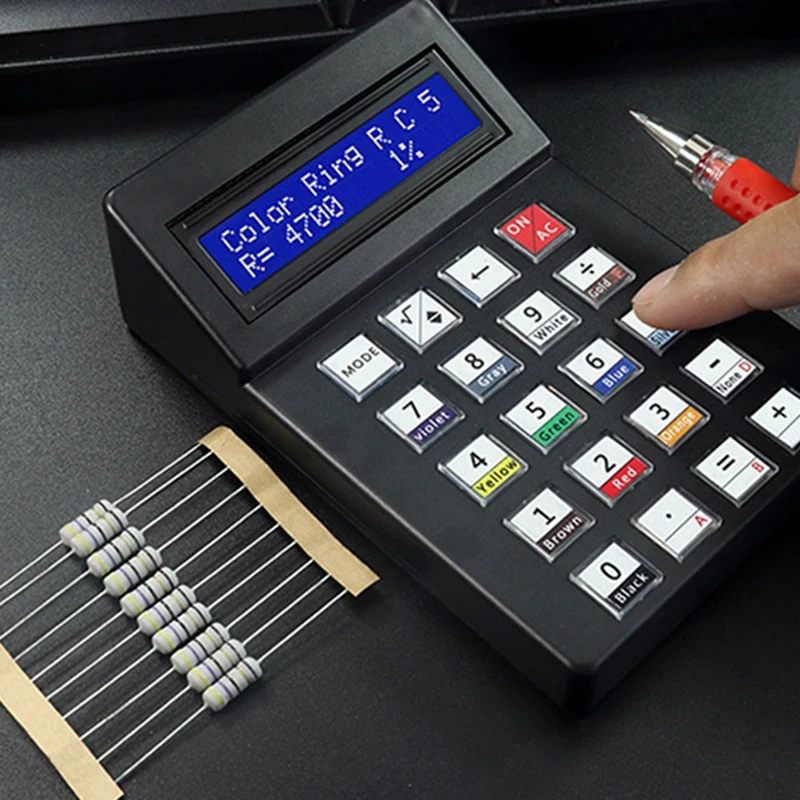 LCD1062 Калькулятор Электронное производство DIY Kit для средней школы STEM Обучение паянию Сборка Практика Простая установка
LCD1062 Калькулятор Электронное производство DIY Kit для средней школы STEM Обучение паянию Сборка Практика Простая установка