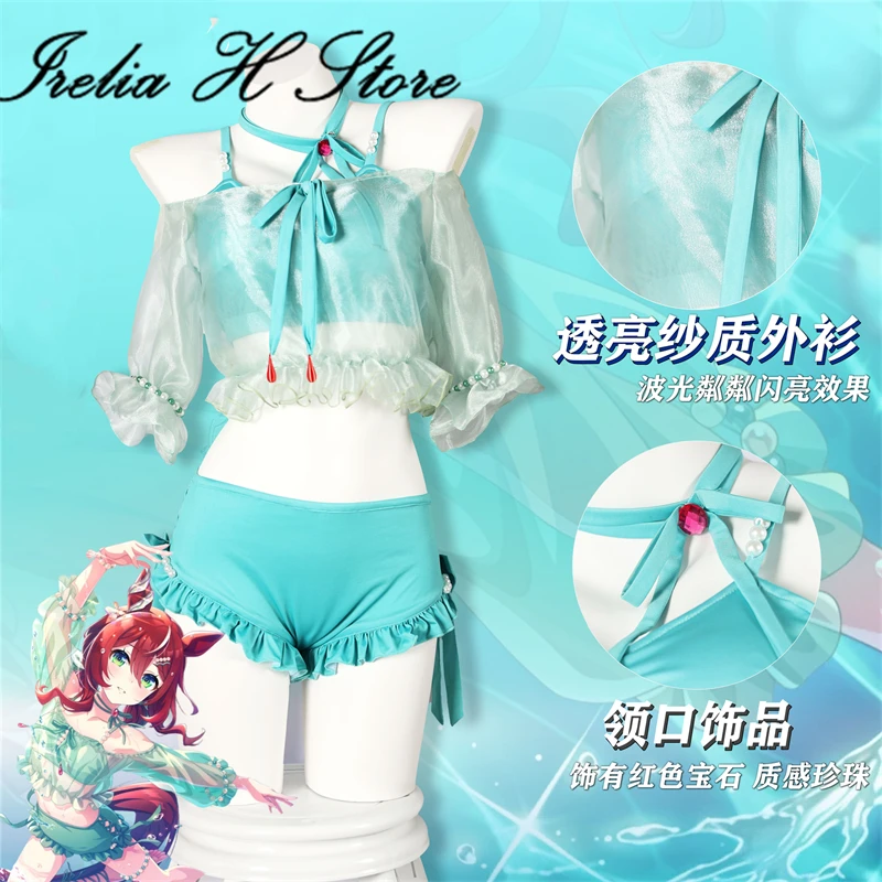 Irelia H Store Pretty Derby win variation swimsuit cosplay costume women summer swimwears shorts halloween cosplays anime
Irelia H Store Pretty Derby win variation swimsuit cosplay costume women summer swimwears shorts halloween cosplays anime