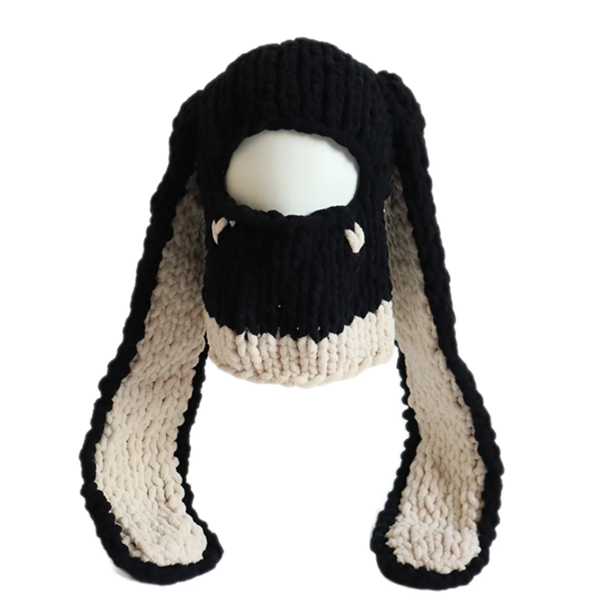 ABP-2In1 Women'S Knitted Rabbit Ear Cap Warm and Fashionable Winter Beanie Hat Perfect for Cold Weather Outdoor Activities-C
ABP-2In1 Women'S Knitted Rabbit Ear Cap Warm and Fashionable Winter Beanie Hat Perfect for Cold Weather Outdoor Activities-C