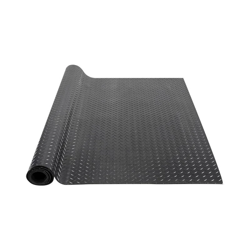 Black Diamond Plate Rubber Floor Mat 3mm x 4ft x 6ft for Garage, Gym, Under Cars - Easy Clean SBR Flooring Roll
Black Diamond Plate Rubber Floor Mat 3mm x 4ft x 6ft for Garage, Gym, Under Cars - Easy Clean SBR Flooring Roll