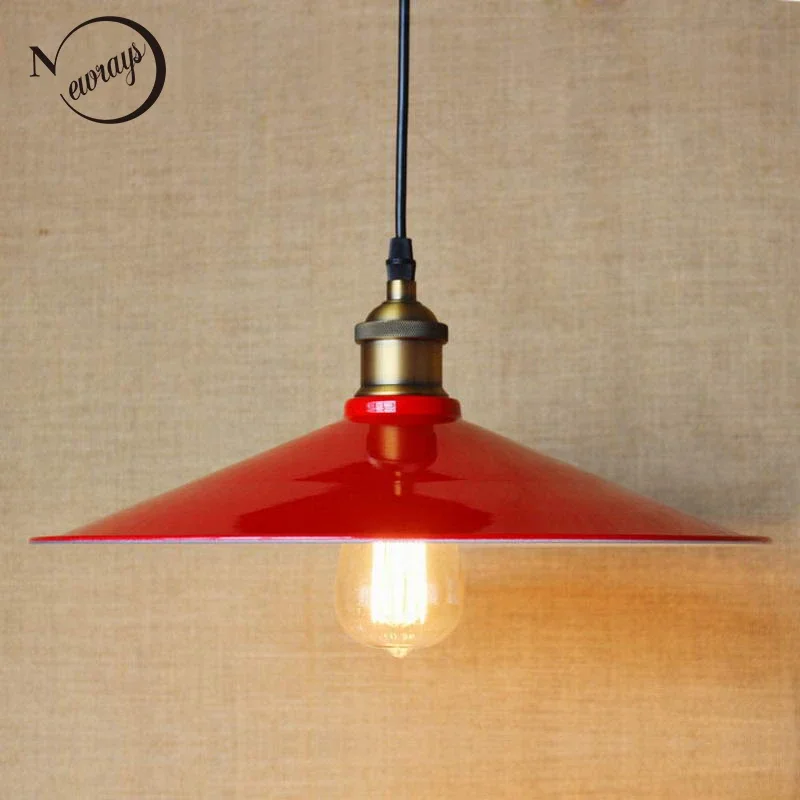 Edison Simple vintage metal red cover pendant lamp For Kitchen Lights Cabinet Living dining room shop coffee shop office
Edison Simple vintage metal red cover pendant lamp For Kitchen Lights Cabinet Living dining room shop coffee shop office
