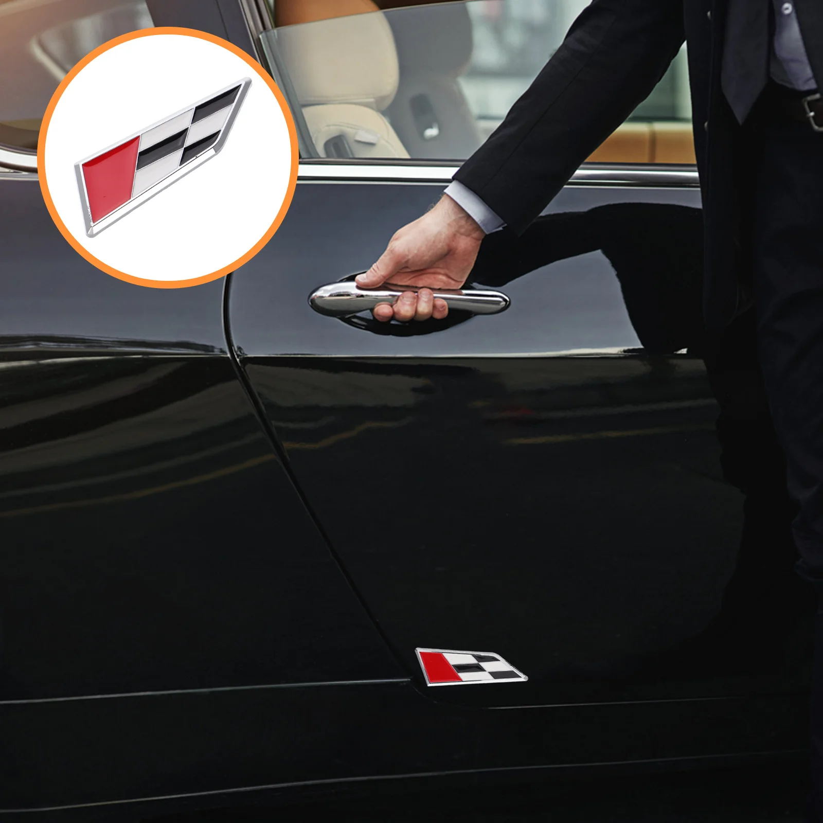 Checkered Car Sticker Durable Zinc Alloy Racing Decoration for Trucks Suvs Off-Road Vehicles Car Side Decal Waterproof Vehicle
Checkered Car Sticker Durable Zinc Alloy Racing Decoration for Trucks Suvs Off-Road Vehicles Car Side Decal Waterproof Vehicle