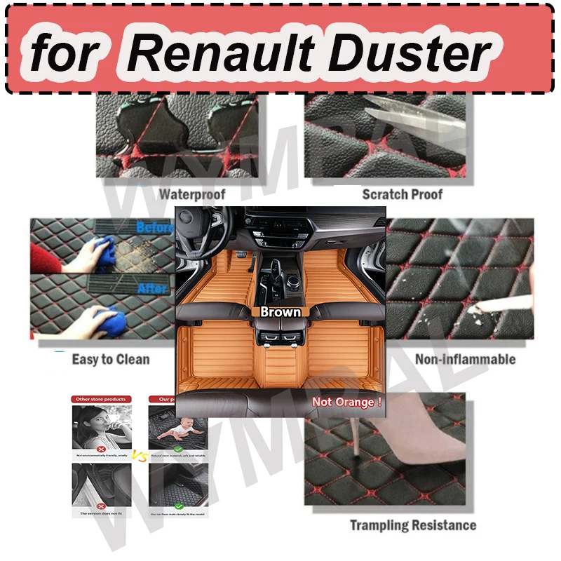 Роскошные автомобильные коврики для Renault Duster 2012 ~ 2018 авто дропшиппинг центр
Роскошные автомобильные коврики для Renault Duster 2012 ~ 2018 авто дропшиппинг центр