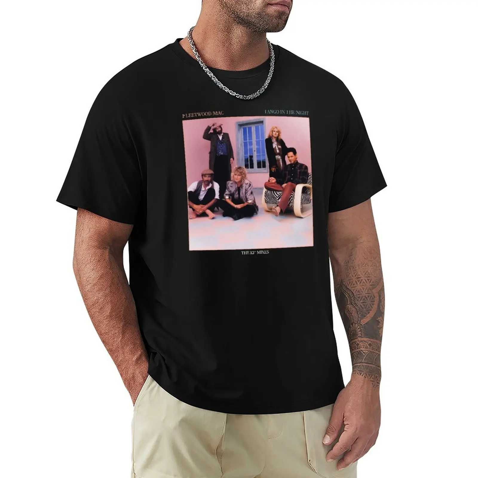 Fléétwóod Mác Tango In The Night 5 Album Cover T-Shirt tees oversized clothes for men
Fléétwóod Mác Tango In The Night 5 Album Cover T-Shirt tees oversized clothes for men