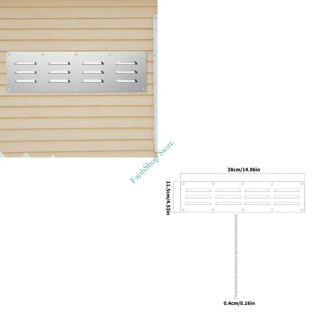 124E Rustless Ventilation Grilles Pack of 2 Permanent Building Oxidation Security Interior Use
124E Rustless Ventilation Grilles Pack of 2 Permanent Building Oxidation Security Interior Use