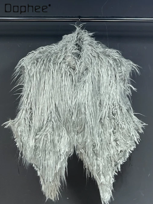 Original Design Irregular Eco-Friendly Fur Long Hair Vest Warm Short Jacket Autumn Winter Trendy Street Punk Style Men Clothing
Original Design Irregular Eco-Friendly Fur Long Hair Vest Warm Short Jacket Autumn Winter Trendy Street Punk Style Men Clothing