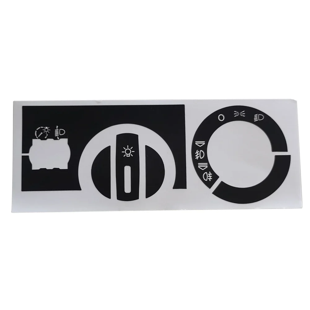 Set Stickers To Repair The Lights Switch On You For A2 With Centre Switch Button Repair Decal Sticker High Grade Vinyl
Set Stickers To Repair The Lights Switch On You For A2 With Centre Switch Button Repair Decal Sticker High Grade Vinyl