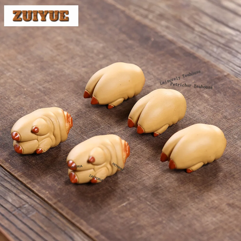 Yixing Purple Clay Pig Trotter Tea Pet Antique Fish Tank Landscaping Tea Figurine Play Toys Tea Statue Ornaments Can Be Raised
Yixing Purple Clay Pig Trotter Tea Pet Antique Fish Tank Landscaping Tea Figurine Play Toys Tea Statue Ornaments Can Be Raised