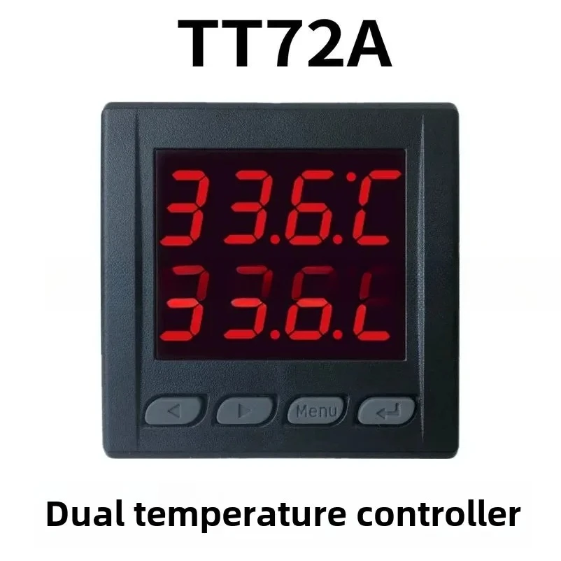 Dual Temperature Controller of Two Relay with 2M External Thermometer Probe Heater Freezer Water Pool Boiler
Dual Temperature Controller of Two Relay with 2M External Thermometer Probe Heater Freezer Water Pool Boiler