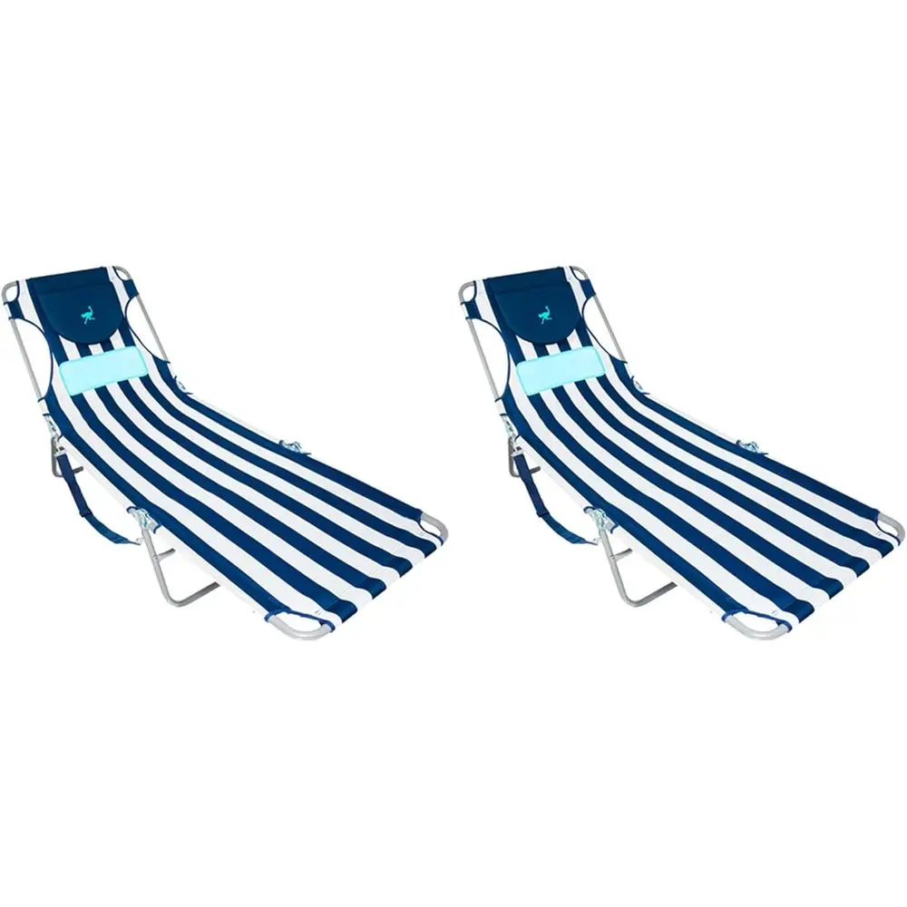 Double Pack Adjustable Chaise Lounge Chairs for Beach Relaxation
Double Pack Adjustable Chaise Lounge Chairs for Beach Relaxation
