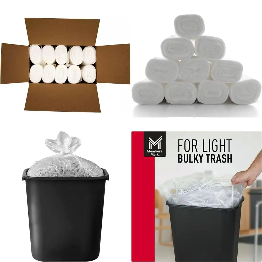 Прочные мешки для мусора объемом 10 галлонов, 1000 штук
Прочные мешки для мусора объемом 10 галлонов, 1000 штук