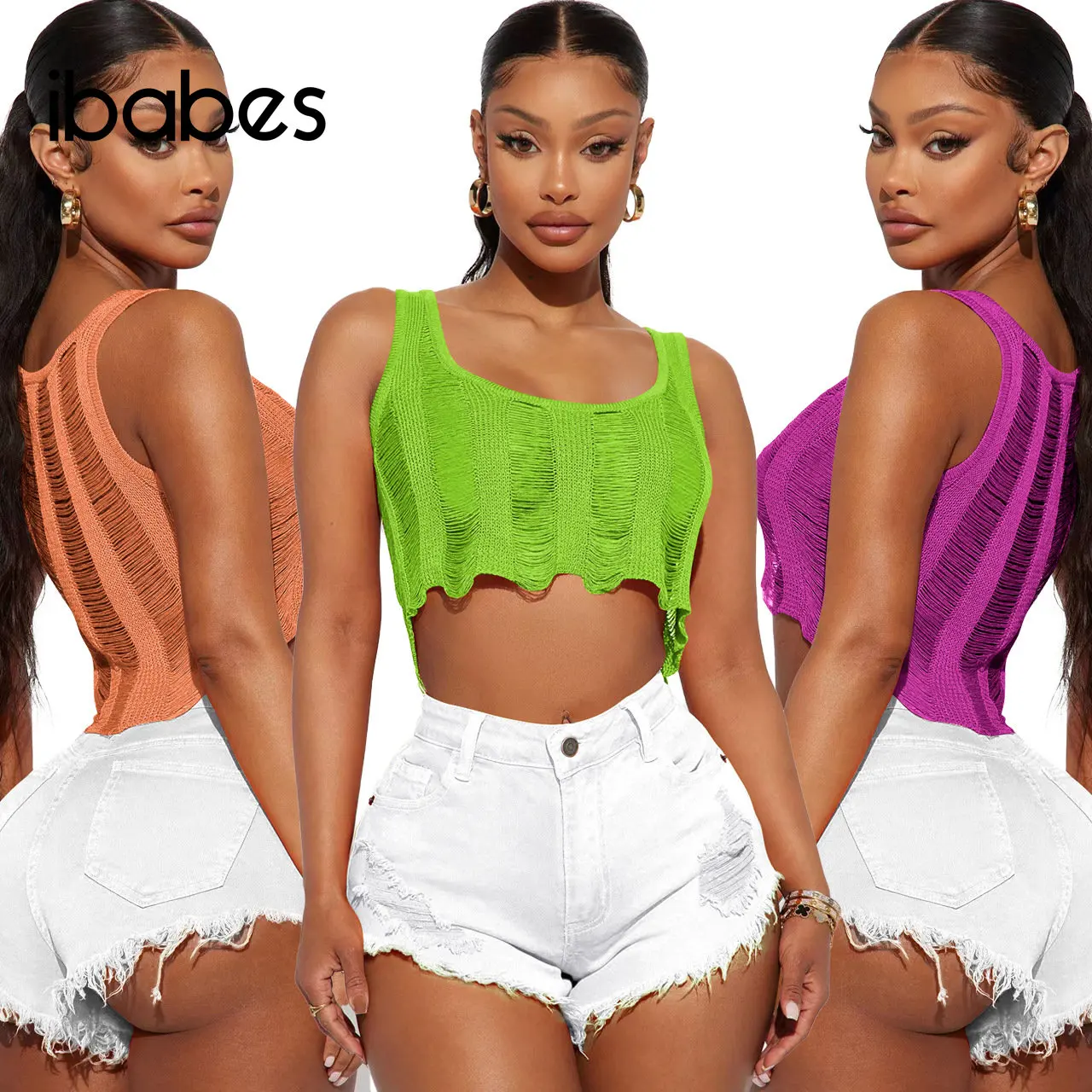 Knitted Women Tank Top Candy Color Hollow Out Crop Top New Popular 2023 Summer Holiday Beachwear Sexy Night Club Party Shirt
Knitted Women Tank Top Candy Color Hollow Out Crop Top New Popular 2023 Summer Holiday Beachwear Sexy Night Club Party Shirt